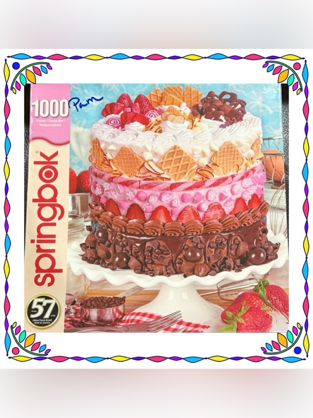 Jigsaw puzzle - Springbok - Icing on the Cake - 1000 pieces - complete